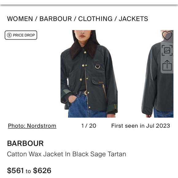 Barbour Catton Wax Jacket (Sold Out Everywhere) - Picture 4 of 13